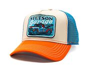 Kappe Stetson - Trucker Cap Stetson's Garage - Orange/Sand
