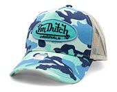 Kappe Von Dutch Austin Trucker - Camo Blue