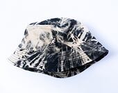 Hut Kangol Tie Dye Bucket Bleached Black