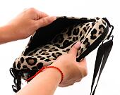 Bauchtasche New Era Leopard Camera Bag - Black