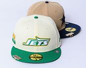 Kappe New Era - 59FIFTY NFL Visor Clip - NY Jets - Off White