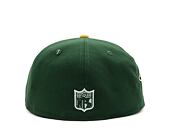 Kappe New Era -59FIFTY NFL Visor Clip - Green Bay Packers - Dark Green
