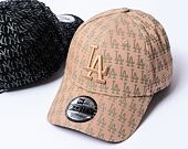 Kappe New Era - 9FORTY Team Monogram - LA Dodgers - Camel