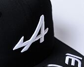 Kappe New Era - 9FIFTY Pre-Curved - Black - Alpine F1 - Black