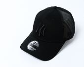 Kappe New Era - MLB Home Field 9FORTY TRUCKER - NY Yankees - Black