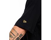 T-Shirt New Era - Flag Oversized Tee - Black / Gold