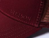 Kappe Stetson Trucker Cap Cotton Rot