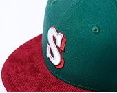 Kappe New Era - 59FIFTY MLB Contrast Cord - Seattle Mariners - Green