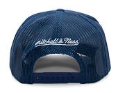 Kappe Mitchell & Ness - Evergreen Trucker - Golden State Warriors - Blue