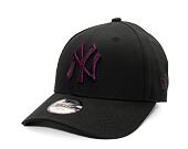 Kinder Kappe New Era - 9FORTY Kids MLB League Essential - NY Yankees - Black / Purple