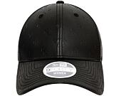 Kappe New Era - 9FORTY Faux Leather Monogram - NY Yankees - Black