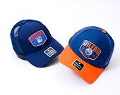 Kappe Fanatics - Edmonton Oilers - A/CAP Structured Adjustable Meshback - Blue Cobalt/Dark Orang