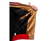 Jacke New Era - NFL Satin Bomber - San Francisco 49ers - BRZ / Scarlet