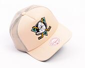 Kappe Mitchell & Ness - NHL Evergreen Trucker Vntg - Anaheim Ducks - Off White