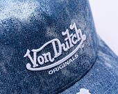 Kappe Von Dutch - Trucker Newark - Caps - Cot Twill Denim - Silver