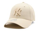 Damen Kappe New Era - MLB Tonal 9FORTY - NY Yankees - Cream