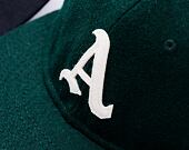 Kappe New Era - MLB Heritage 9FIFTY Retro Crown - Oakland Athletics - Kelly Green / White