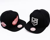 Kappe Mitchell & Ness - NHL Conference Patch Snapback - LA Kings - Black