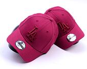 Kinder Kappe New Era - MLB Metallic 9FORTY - LA Dodgers - Burgundy