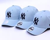 Kinder Schirmmütze New Era - MLB Metallic 9FORTY - NY Yankees - Pastellblau