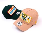 Kappe New Era - License Plate 9FORTY A-Frame - Light Brown