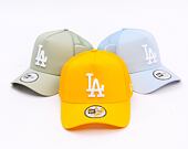 Kappe New Era - MLB Essential 9FORTY Trucker - LA Dodgers - Grilled Yellow / Blue