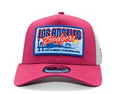 Kappe New Era - MLB City Patch 9FORTY Trucker - LA Dodgers - Burgundy
