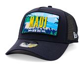 Kappe New Era - License Plate 9FORTY Trucker - Navy