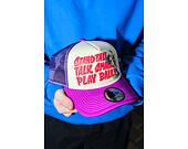 Kappe New Era - Baseball Graphic 9FORTY Trucker - Burgundy / Blue