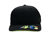 Kappe New Era - Valentino Rossi VR46 Moon Sun 9FIFTY Stretch-Snap - Black / Upright Yellow