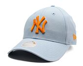 Damen Kappe New Era - MLB Essential 9FORTY - NY Yankees - Pastel Blue / Orange Glaze