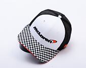 Kappe New Era - F1 Checkered Visor 9FIFTY Original Fit - Mclaren Racing - White