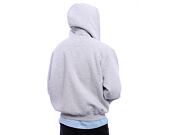 Pullover Karl Kani Chest Signature Essential Os Zip Hoodie ash grey