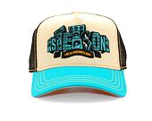 Kappe Stetson - Trucker Cap Soundbox - Turquoise/Beige