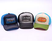 Kappe Stetson - Trucker Cap Gasoline - Grey/Black