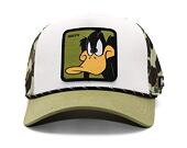 Kappi Capslab - Trucker Looney Tunes - Daffy Duck - Tarnmuster
