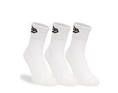 Socken New Era - Flag Ankle 3pk - White