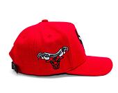 Kappe Mitchell & Ness - Chicago Bulls - Kicking Wool Pro Strapback - Red