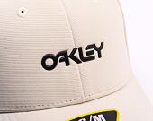 Kappe Oakley - 6 Panel Stretch Metallic Hat - Mist/Black