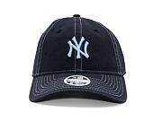 Damen Kappe New Era - MLB Contrast Stitch 9TWENTY - NY Yankees - Navy / Blue