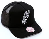 Kappe Mitchell & Ness - San Antonio Spurs - Evergreen Trucker - Black