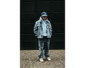 Hose Karl Kani - Og K Distress Camo Five Pocket Denim - medium blue