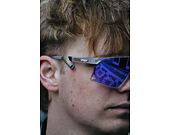 Sonnenbrille Oakley - BXTR Metal - Matte clear/Prizm Violet