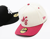 Kappe New Era - Branded Script 59FIFTY - Ivory / Cherry
