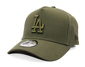 Kappe New Era - MLB Tonal Outline 9FORTY A-Frame - LA Dodgers - New Olive