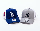 Kappe New Era - MLB Side Patch 9FORTY Trucker - NY Yankees - Grey