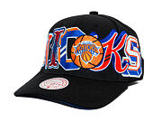 Kappe Mitchell & Ness - NBA Hyper Type Pro Snapback - NY Knicks - Black