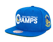 Kappe Mitchell & Ness - NBA Winners Circle Snapback - Golden State Warriors - Blue