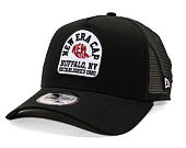 Kappe New Era - Branded Buffalo Patch 9FORTY Trucker - Black