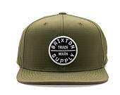Kappe Brixton - Oath Iii Snapback - Ivy Green Ripstop